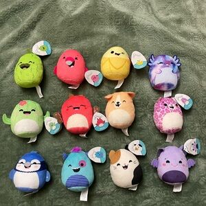 Mcdonald's Mini Squishmallow Full Set